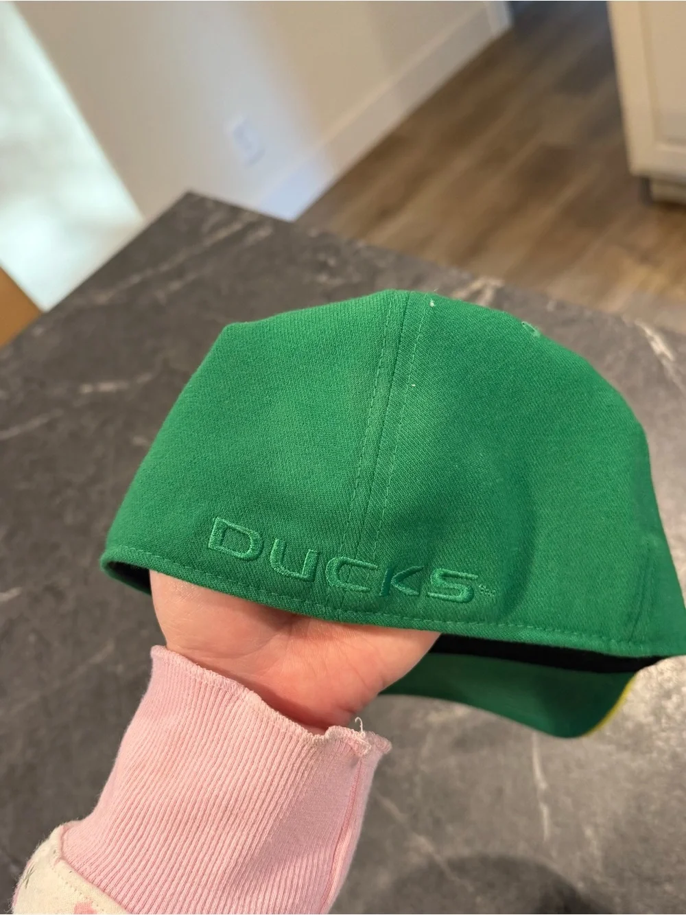 Nike Oregon Ducks classic 99 fitted hat OSFM green yellow